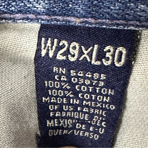 🍓American Eagle Button fly Carpenter Jeans 29x30 Light Wash Denim wide leg - Picture 8 of 11